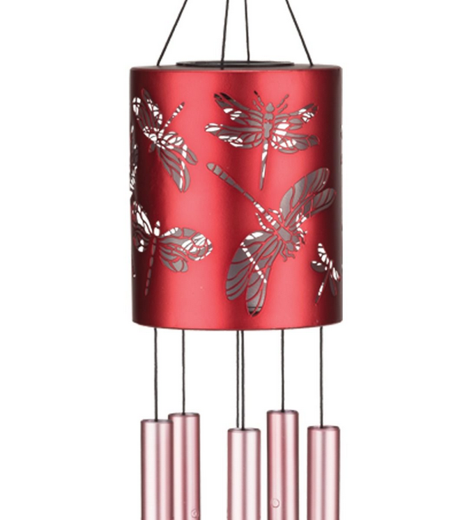 Dragonfly Solar Wind Chime