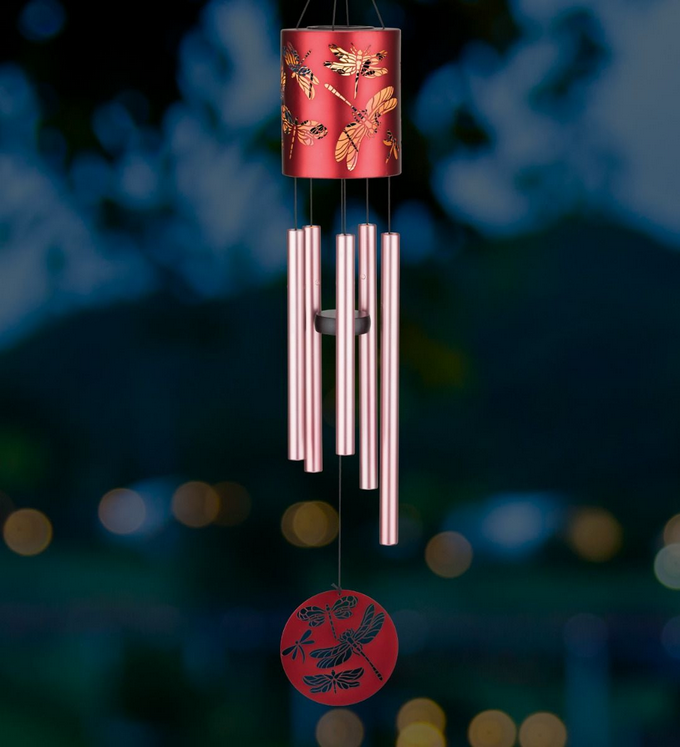 Dragonfly Solar Wind Chime