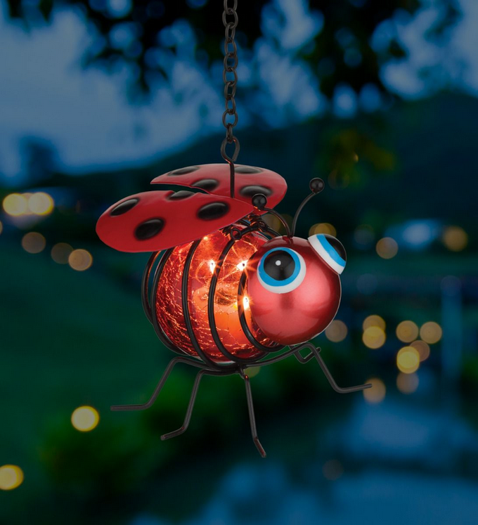 Ladybug Mini Solar Lantern