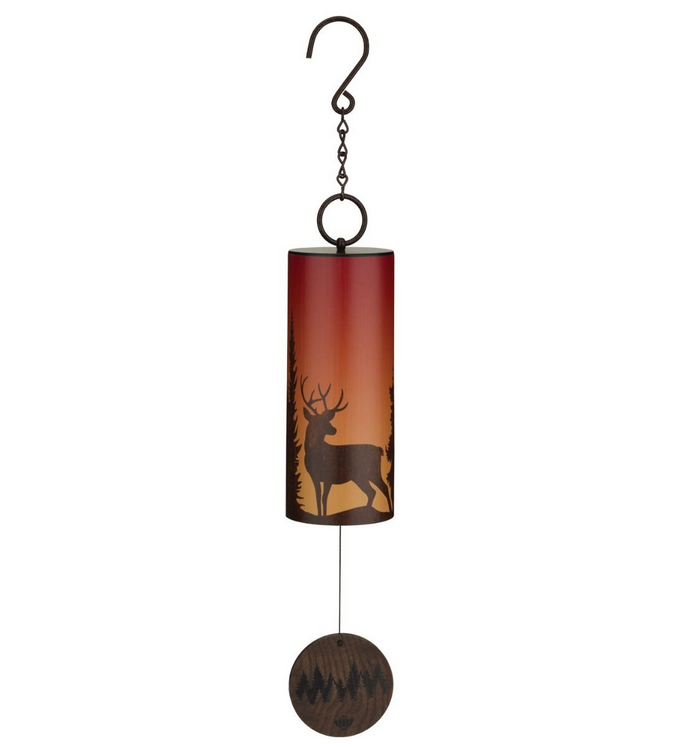 Deer Night Sky Wind Bell