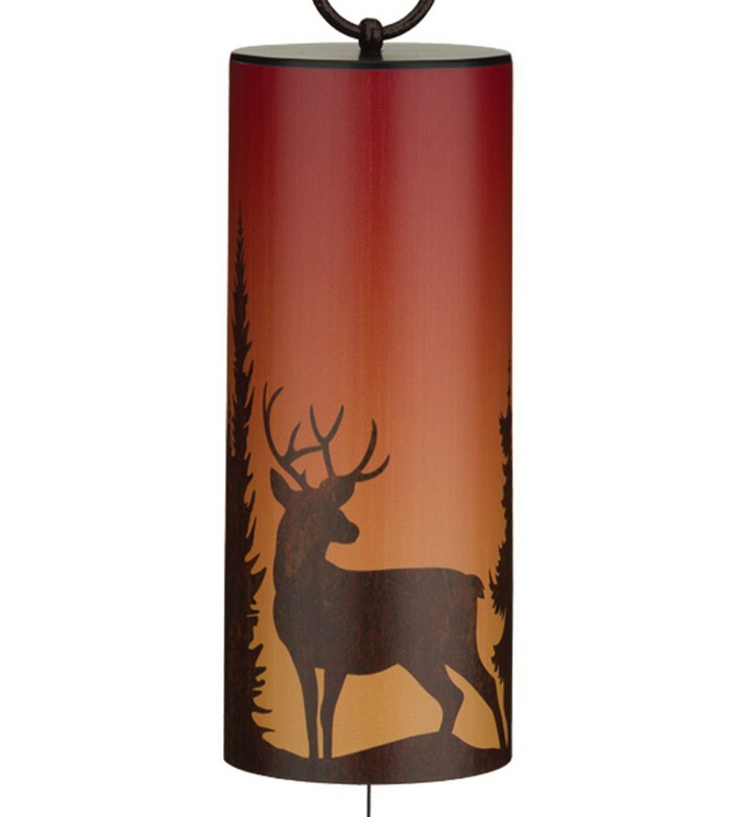 Deer Night Sky Wind Bell