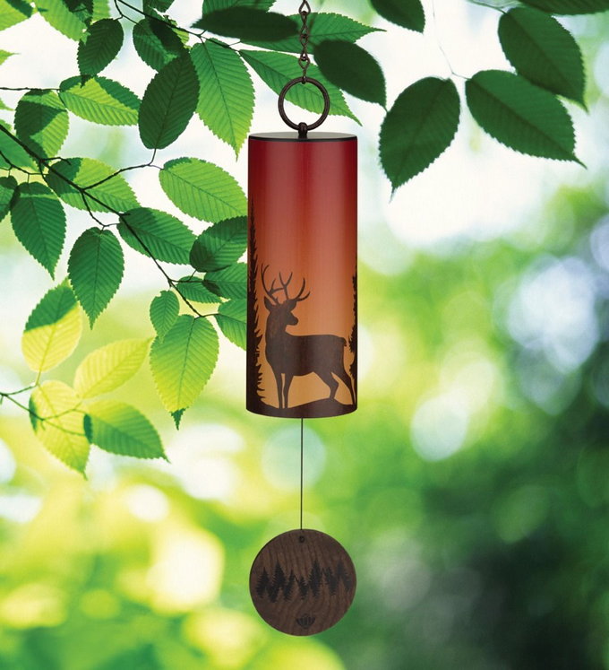 Deer Night Sky Wind Bell