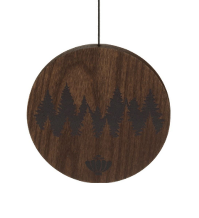 Moose Night Sky Wind Bell