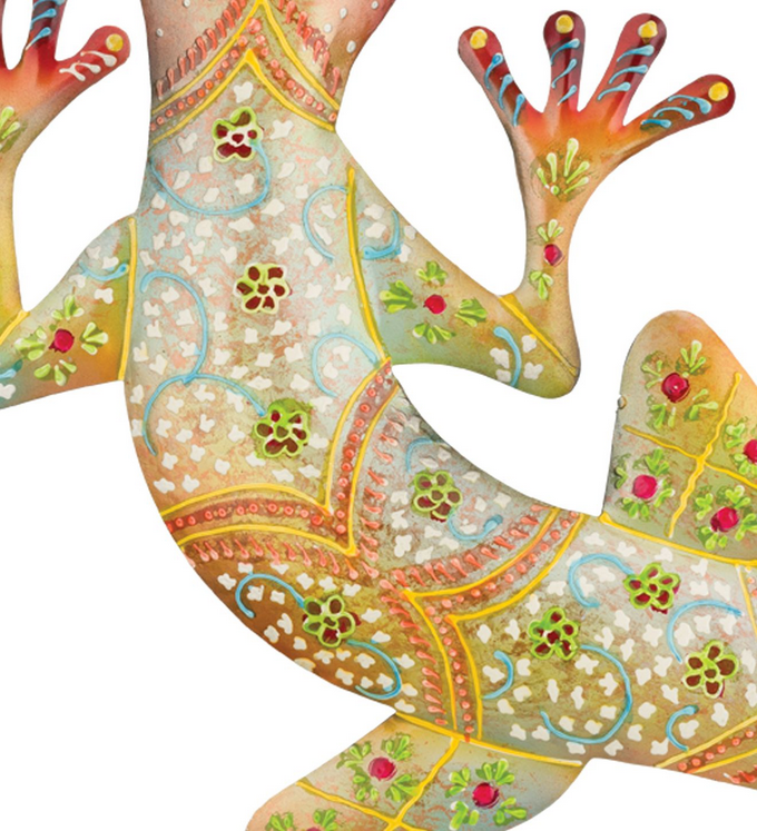 Sage Maha Gecko Wall Decor