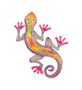 Yellow Maha Gecko Wall Decor