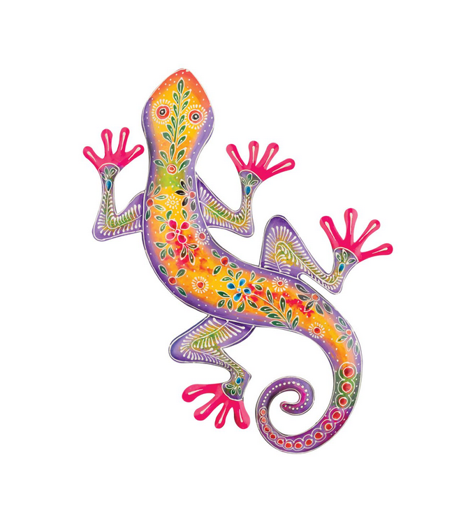 Yellow Maha Gecko Wall Decor
