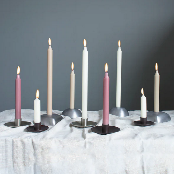 12" Taper Candles - Terra Cotta