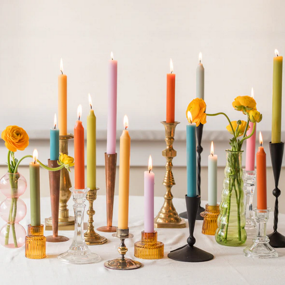 7" Taper Candles - Calypso