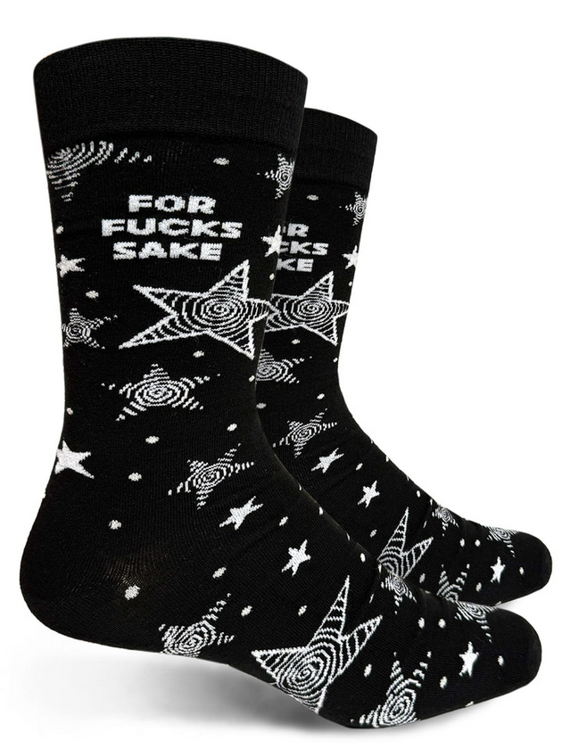 For Fucks Sake Mens Crew Socks