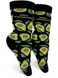 Holy Fuckamole Womens Crew Socks