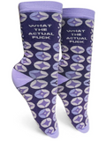 What The Actual Fuck Womens Crew Socks