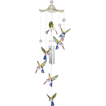 Hummingbirds Acrylic Wind Chime