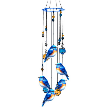 Bluebirds Wind Chime
