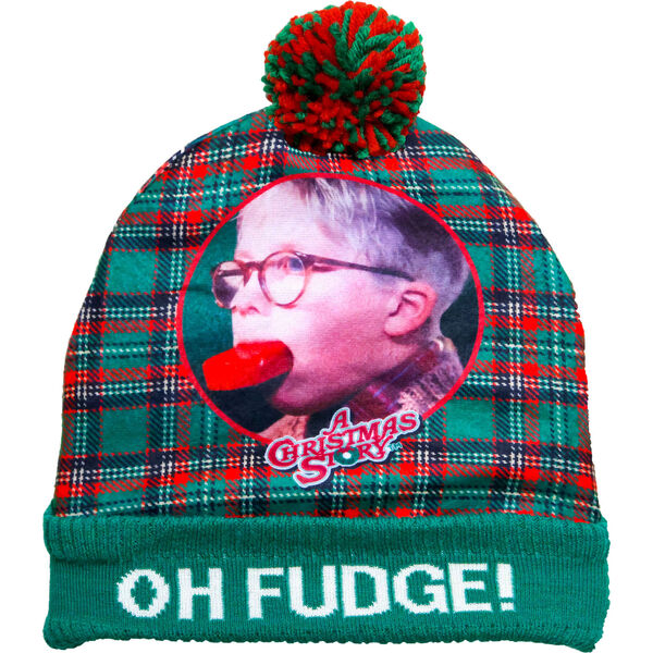 A Christmas Story Oh Fudge Winter Hat