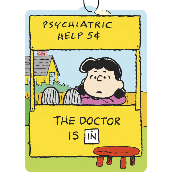 Peanuts Lucy Air Freshener