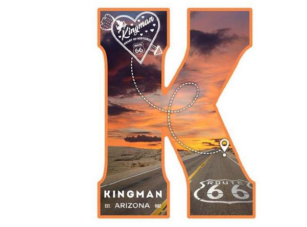 Kingman, AZ Route 66 Magnet