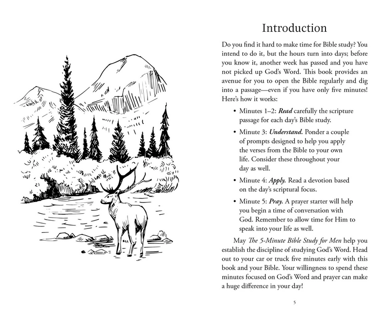The 5-Minute Bible Study For Men - Pursuing a Life That Matters