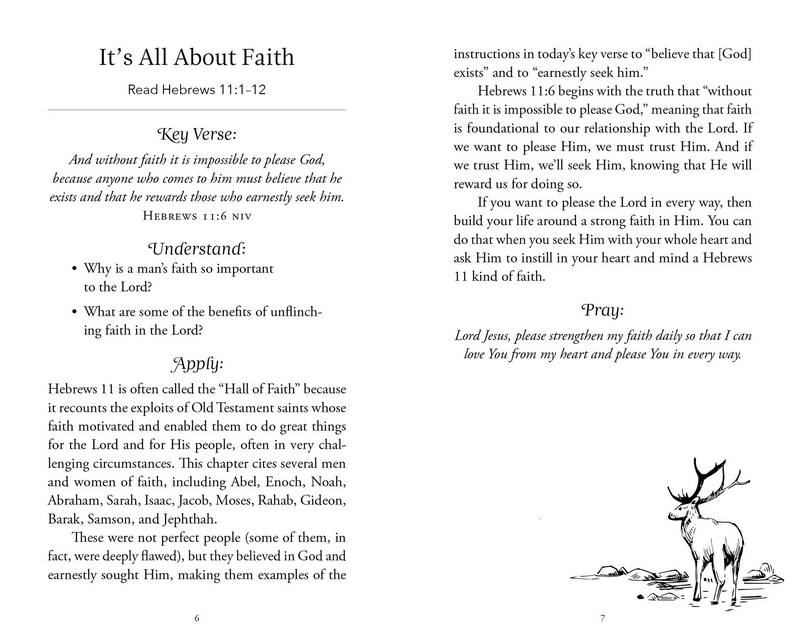 The 5-Minute Bible Study For Men - Pursuing a Life That Matters