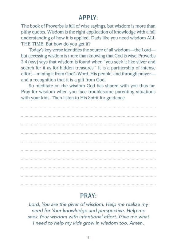 The 5-Minute Bible Study Journal For Dads