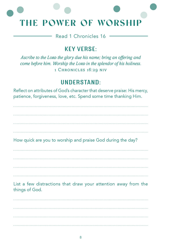 The 5-Minute Bible Study Journal For Moms