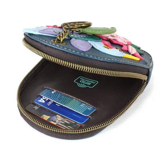 Hummingbird Mini Coin Purse Keychain