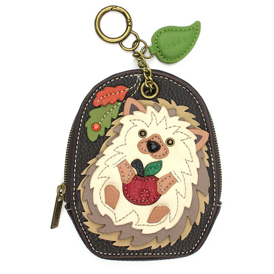 Hedgehog Mini Coin Purse Keychain