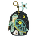 Sea Turtle Mini Coin Purse Keychain