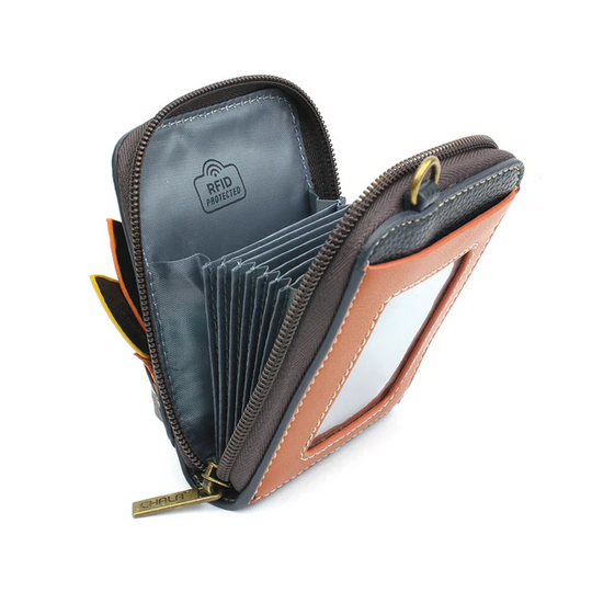 Sunflower Credit Card Holder/Wallet Wristlet