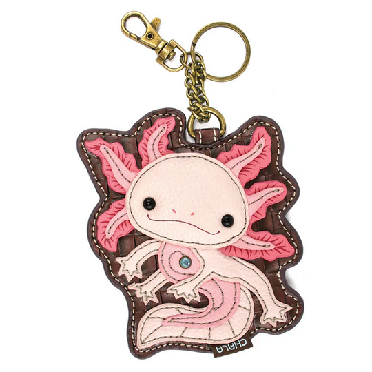 Axolotl Coin Purse/Key Fob