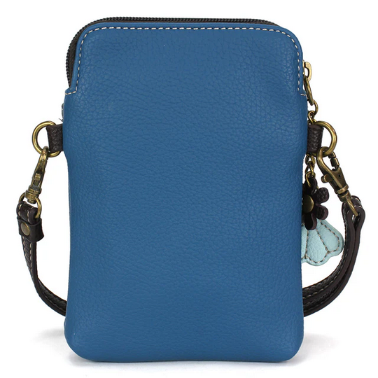 Axolotl Blue Cell Phone Crossbody Purse