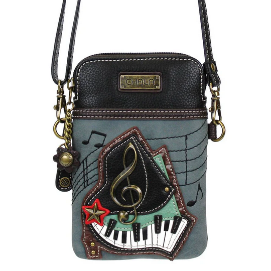 Piano Cell Phone Crossbody Purse