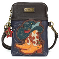 Western Boots Cell Phone Cross Body Purse