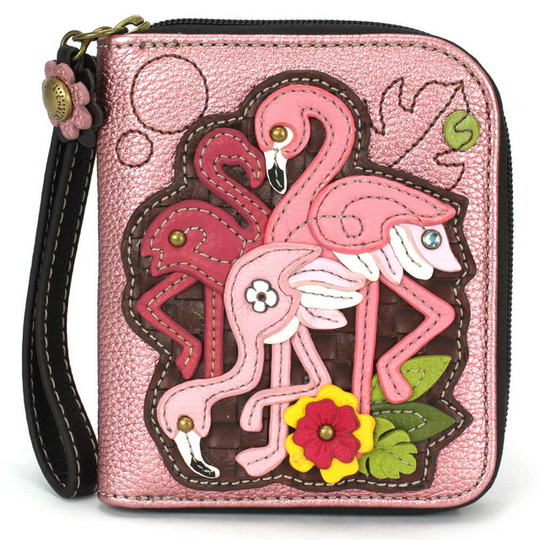 Flamingo Group Zip-Around Wallet
