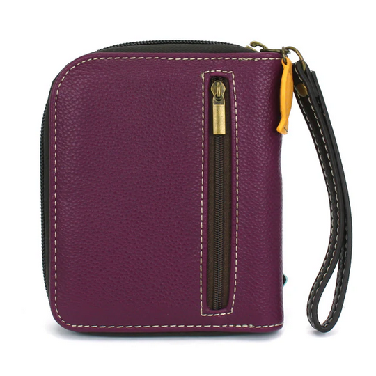 Tabby Cat Zip-Around Wallet