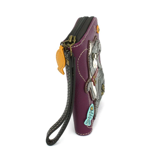 Tabby Cat Zip-Around Wallet