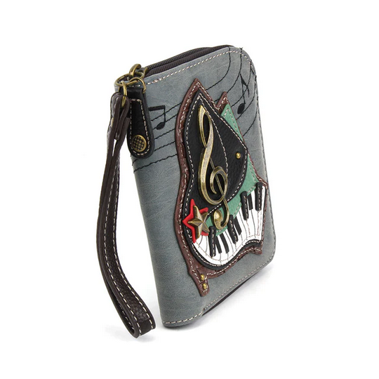 Piano Zip-Around Wallet