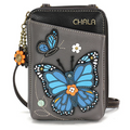 Blue Butterfly Wallet Crossbody