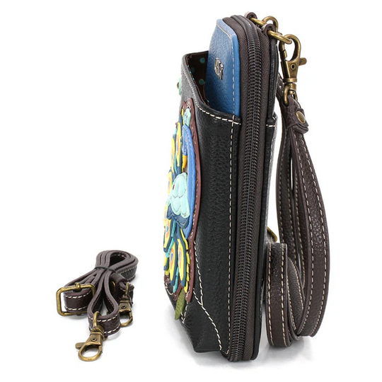 Peacock Wallet Crossbody