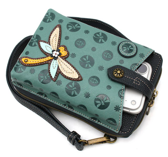 Dragonfly Snap Crossbody