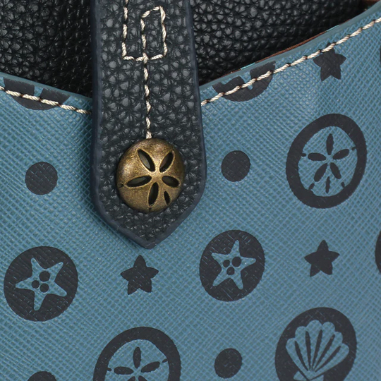 Sand Dollar Snap Crossbody
