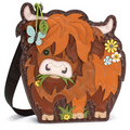 Highland Cow Novelty Purse
