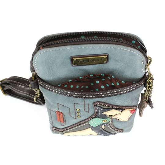 Schnauzer Cell Phone Crossbody