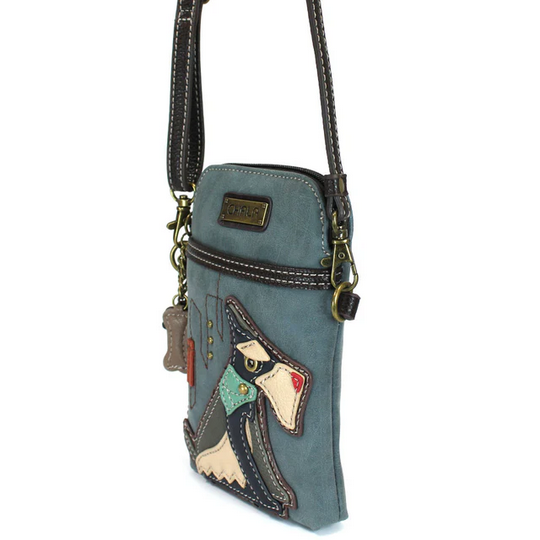 Schnauzer Cell Phone Crossbody