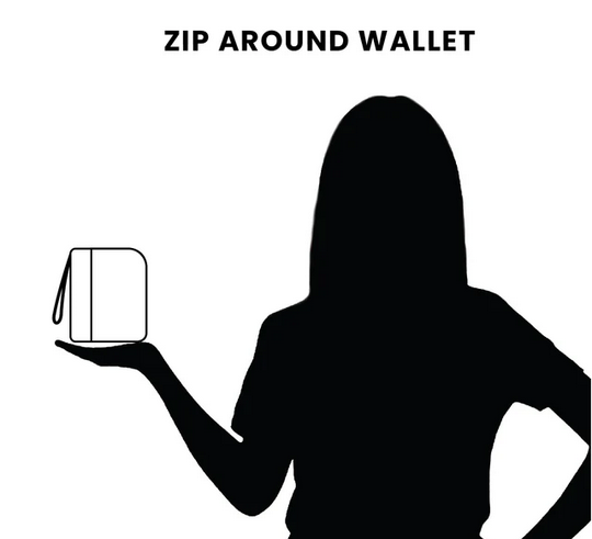 Bulldog Zip-Around Wallet