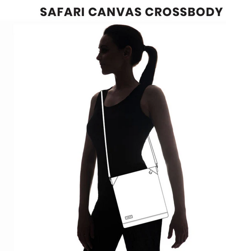 Horse Safari Canvas Crossbody