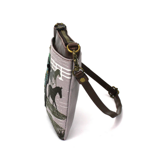 Horse Safari Canvas Mini Crossbody