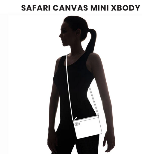 Horse Safari Canvas Mini Crossbody