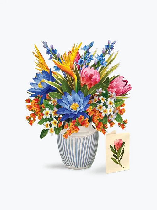 Tropical Paradise FreshCut Pop-Up Flower Bouquet