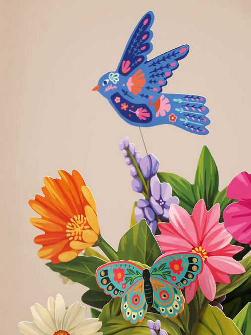 Enchanted Garden FreshCut Paper Pop-Up Flower Bouquet