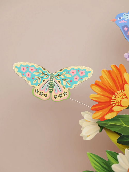 Enchanted Garden FreshCut Paper Pop-Up Flower Bouquet